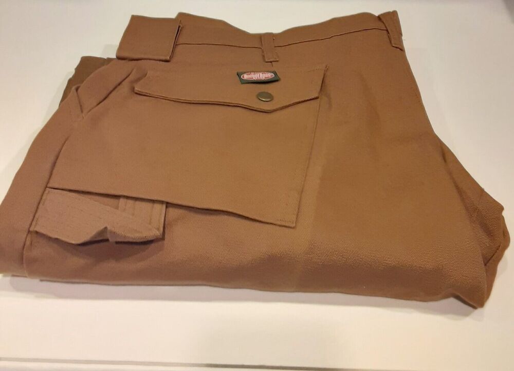 Bucket Boss Utility Pants sz 42x34 Tobacco Flaw